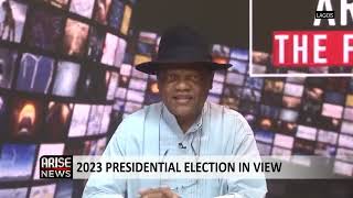 Abridged AriseTV interview Atedo Peterside re Peter Obi endorsement as the Candidate bringing Hope [upl. by Ecienaj]