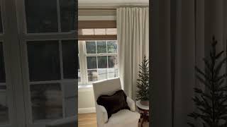 Comfortable bamboo shade in bedroomcurtains homedecor home diy interiordesign [upl. by Cooperstein]