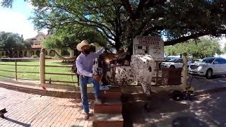 Fort Worth Tx Stockyards  Full Walking Tour [upl. by Jerol]