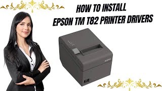 How To Install Epson TM T82 Thermal Printer  Setup  Installation  BMTechnologyChannel [upl. by Tniassuot]