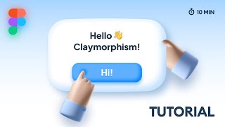 Claymorphism in Figma Tutorial [upl. by Nylrad]