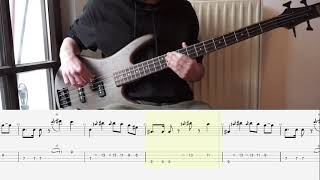 The Less I Know The Better  Tame Impala  Bass cover  Tab in StandardTuning [upl. by Neyugn]