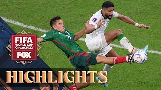 Saudi Arabia vs Mexico Highlights  2022 FIFA World Cup [upl. by Essirahc]