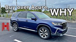 2024 Honda Pilot Elite is it a Better Buy over MDX All Specs amp Test Drive [upl. by Moir513]