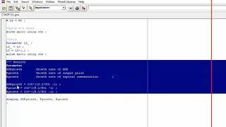 General Equilibrium model first assignment and first correction [upl. by Fassold]