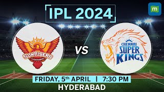 IPL 2024 Match 18 SunRisers Hyderabad Vs Chennai Super Kings  Head To Head Stats [upl. by Alyn]