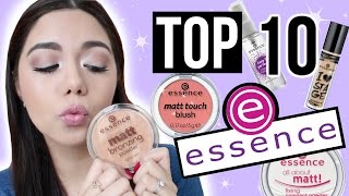 TOP 10 ESSENCE LO MEJOR DE LA MARCA  MARIEBELLE COSMETICS [upl. by Aleydis]