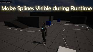 How to Make Splines Visible During Runtime  UE5 [upl. by Bostow]