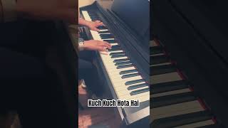 Iconic 90’s ballad  Kuch Kuch Hota Hai Piano shorts [upl. by Takken722]