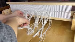 Rigid Heddle Loom Peg Warping  Part 2 [upl. by Martino]