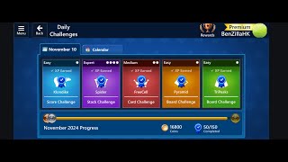 Microsoft Solitaire Collection  Daily Challenges  10 November 2024 Solution [upl. by Haroppizt]