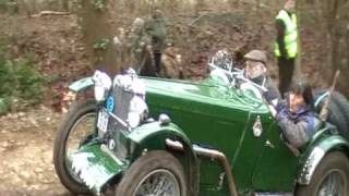 Bill Bennetts spectacular MG J2 on Nailsworth Ladder Cotswold Clouds 2010 [upl. by Burley530]