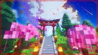 ⛩️ Minecraft Torii Gate Tutorial EPIC⛩️ [upl. by Esme44]