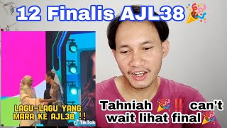 Aina Abdul Aisha Retno Ernie Zakri 12 Finalis Ajang Juara Lagu 38 🇮🇩 Reaction  Cant Wait ‼️ [upl. by Ilona306]