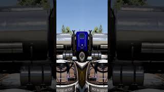 Chained Truck Tow Buss vs Buss Bridge beamdrive beamng beamngcrashes trucksvs [upl. by Waylan695]