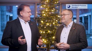 Das Handwerk hält zusammen Weihnachtsgrüße von Jörg Dittrich und Andreas Brzezinski [upl. by Ruttger]