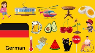 Master New German Vocabulary With Just 160 Words Using Emoji ❤️🌹💍👓👠 [upl. by Auqined752]