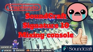 SoundCraft Signature 10 audio effects test mixing and review [upl. by Ennadroj]