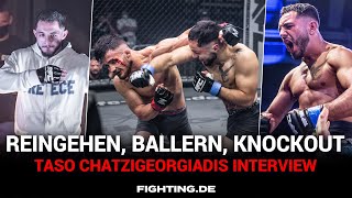 Interview Taso Chatzigeorgiadis über Maurice Adorf  NFC 13  FIGHTING [upl. by Ettenrahs]