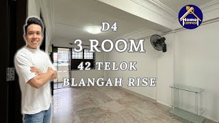 For Sale 42 Telok Blangah Rise 3 Room HDB [upl. by Bound]