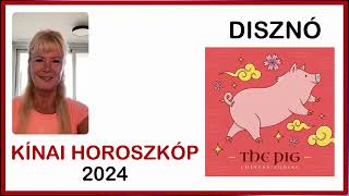 Kínai Horoszkóp DISZNÓ 2024  éves előrejelzés [upl. by Siffre]