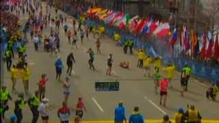 Ohio runner feels Boston Marathon blast [upl. by Philippine]