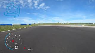 Karting lap Strathmore Motorsports Park  Travers [upl. by Weight]