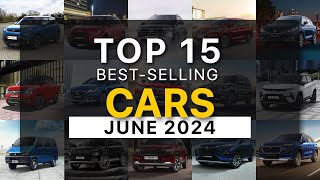 Top 15 Best Selling Cars In India In June 2024  Punch WagonR Brezza Dzire [upl. by Liba]