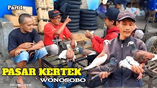 DOLAN PASAR KERTEK WONOSOBO STOK MERPATI GIRINGAN WARNA PLANGKOK PLONTANG MELIMPAH PART 1 [upl. by Bamford]