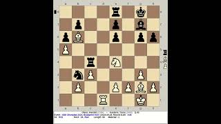 Olson Hamish vs Kantans Toms  45th Chess Olympiad 2024 Budapest Hungary [upl. by Griffie907]