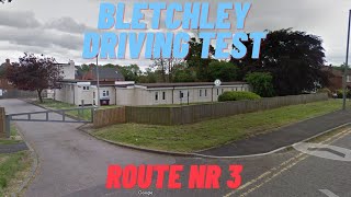 Bletchley driving test route nr 3 [upl. by Aennyl]