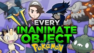 Every Pokemon Based On An Inanimate ObjectNonLiving Thing ft TheAuraGuardian [upl. by Alaehs]