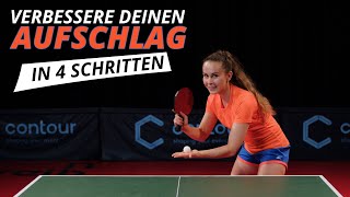 Tischtennis Tipps amp Tricks für deine Aufschläge I Ausführliches Tischtennis Aufschlag Tutorial [upl. by Harrie]