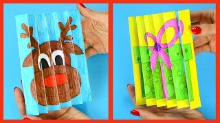 Christmas Agamograph Template Craft for Kids [upl. by Ann]