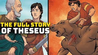 The Full Story of Theseus  Greek Mythology Stories in Comics  See U in History  Mythology [upl. by Odraleba]