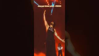 Diljit Dosanjh Concept Ticket Price 💸 shorts trending diljitdosanjh diljitdosanjhconcert singer [upl. by Nasus]