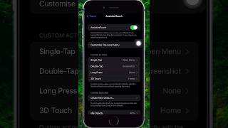 Activate Assistive Touch in your iPhone 😲😲🛎Subscribe for more❤️📱shorts shortsyoutube [upl. by Akired]