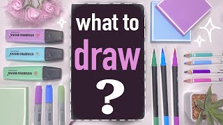 Don’t Know What To Draw TRY THIS… [upl. by Tdnaltroc]