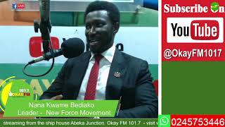 Must Watch Full One On One Interview With Nana Kwame Bediako Cheddar On Okay 1017 Fm 16042024 [upl. by Tyre]