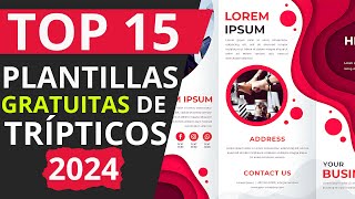 ✨Descarga GRATIS 20 Plantillas Profesionales de Trípticos para Publisher 2024 📂✨ [upl. by Akcirret]