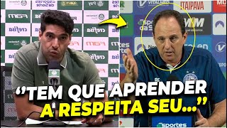 A ATITUDE VEXATÓRIA DE ABEL FERREIRA PARA CIMA DE ROGÉRIO CENI APÓS PERGUNTA POLÊMICA [upl. by Lemkul136]