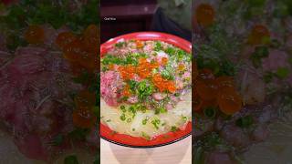 🇯🇵Ultimate Octopus Roe and Negitoro Bowl sushi [upl. by Eibrad]