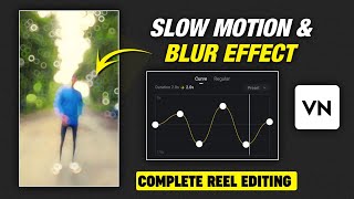 Trending Video Editing In Vn App  Blur amp Slow Motion Video Editing In Vn App  Vn Editor Tutorial [upl. by Yla795]