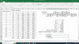 TestRetest amp Split Half Method Reliability using Pearson r amp Spearman Rank Correlation TAGALOG [upl. by Ial746]