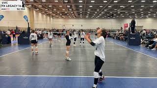 Lone Star Classic Day 2 UVC vs Tx Legacy 14 Set 2 [upl. by Olim96]