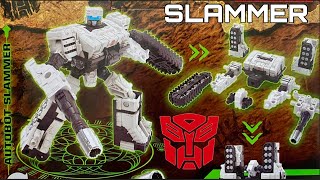 Transformers Autobot Slammer Kingdom War for Cybertron Figure [upl. by Notreb]