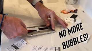 The Easiest Screen Protector Install for your iPhone 14 Pro [upl. by Eibrad763]