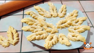 ECCO COME REALIZZARE LA PASTA A SPIGA FATTA IN CASA [upl. by Mandelbaum827]