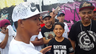 Laglagan Rap Battle League  OnLy One Vs Flip One  Promo Battle [upl. by Ehgit]