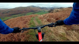 LAKE DISTRICT MTB  Harter Fell  Vitus Escarpe [upl. by Niwrehs]